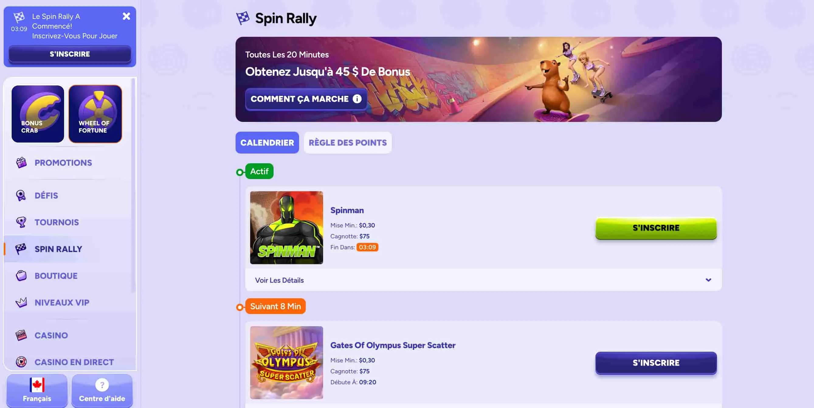 Création de Compte SpinBara Casino Création de Compte SpinBara Casino